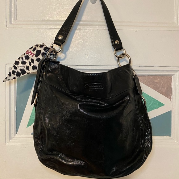 COACH Patent Leather Large Hobo - Picture 3 of 3